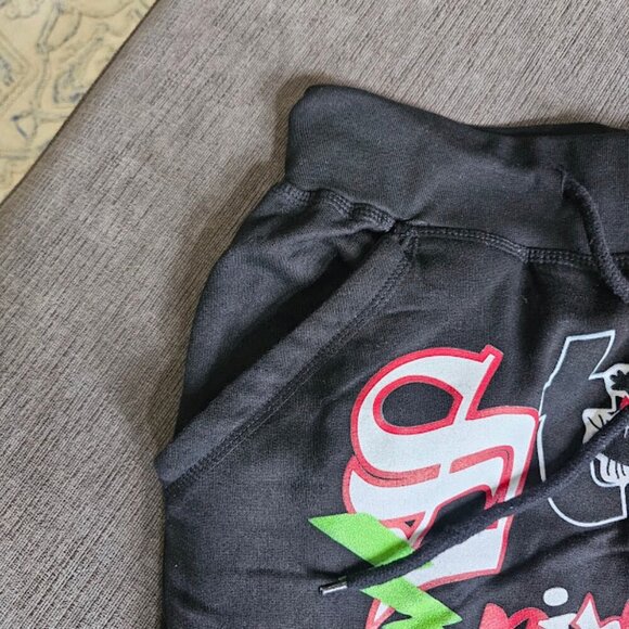 SHHH Men's Black Stop Snitching Pullover Hoodie & Joggers Trousers Size Small - Picture 7 of 12